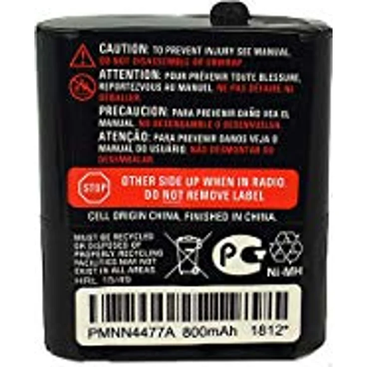 Desconocido Original Motorola Batterie Serie TLKRT-62/82/92 NI-Mh 800 mAh, PMLN7221AR – Bild 3