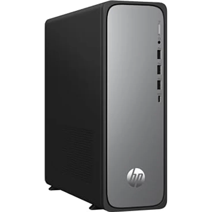 HP OmniDesk S03-0136ng, Desktop-PC mit Intel Core i3-14100, 16 GB RAM, 512 GB SSD, Meteorsilber und Schwarz, Windows 11 Home, Wi-Fi 6, Bluetooth 5.4 – Bild 3