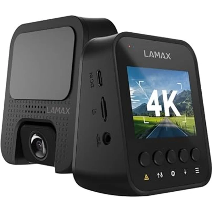 LAMAX F10 GPS 4K, Dashcam mit 4K Aufnahme, GPS-Funktion und bis zu 256 GB Speicherplatz, Schwarz – Bild 1