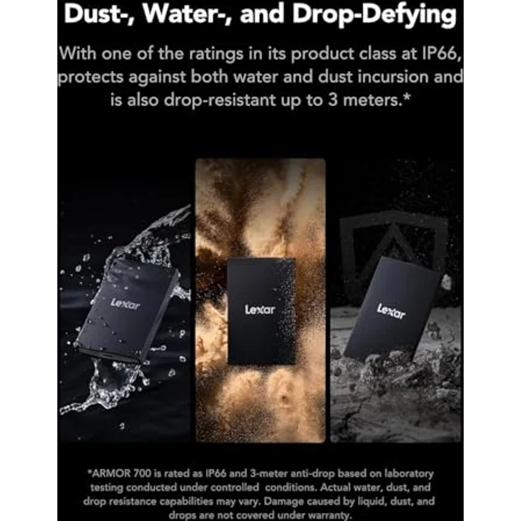 Lexar ARMOR 700 Portable SSD 2TB – Bild 2