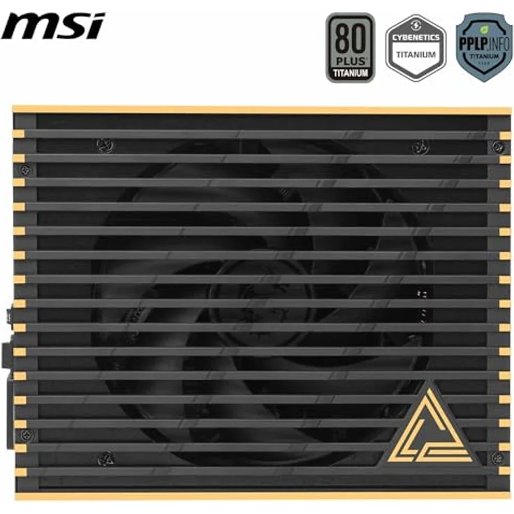 MSI MEG Ai1600T, 1600 W PC Netzteil mit innovativer Gaming-Technologie, Schwarz – Bild 3
