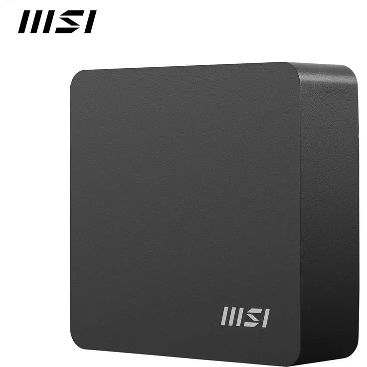 MSI Cubi NUC AI 1UMG-022AT, Kompakter Mini-PC mit Intel Core Ultra 7 155H, 16 GB RAM, 1 TB SSD, Windows 11 Pro, Schwarz