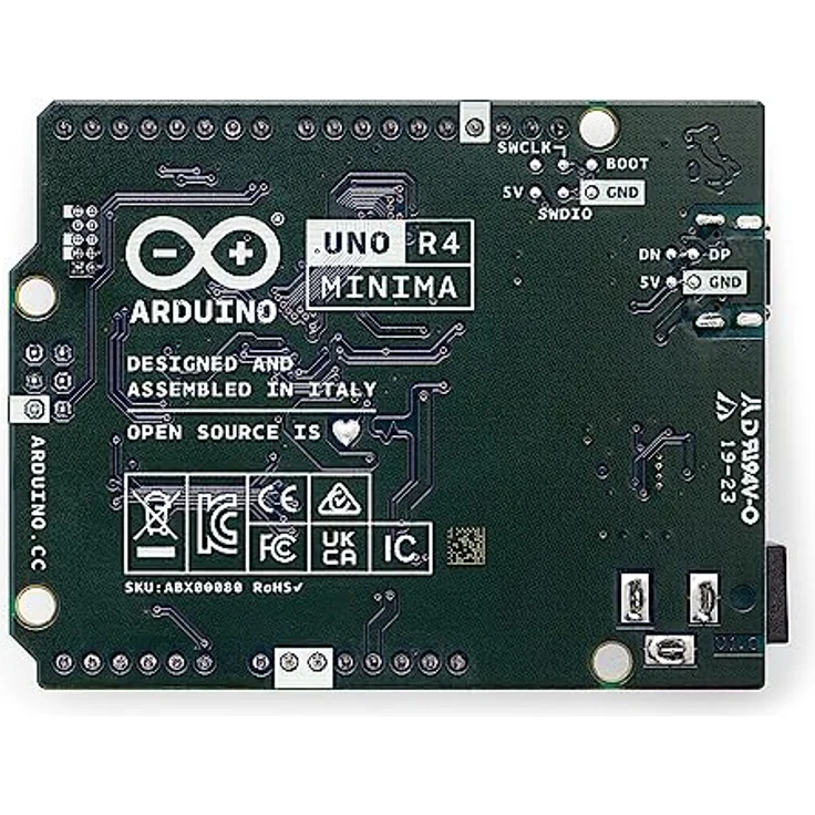Arduino UNO R4 Minima [ABX00080] – Renesas RA4M1 – USB-C, CAN, DAC (12 Bit), OP AMP, SWD-Anschluss – Bild 3