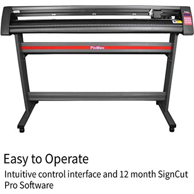 Monster Shop 1510mm Schneideplotter, Vinyl Plotter mit Flexi Starter Software und Aluminiumständer, inkl. Schutzabdeckung und 3x Roland-Schneidemesser – Bild 2
