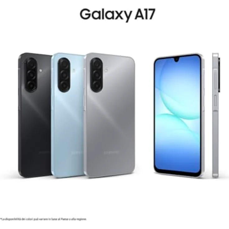 Samsung Galaxy A17 LTE (128 GB, Black, 6.70", SIM + eSIM, 4G), Smartphone, Schwarz – Bild 3