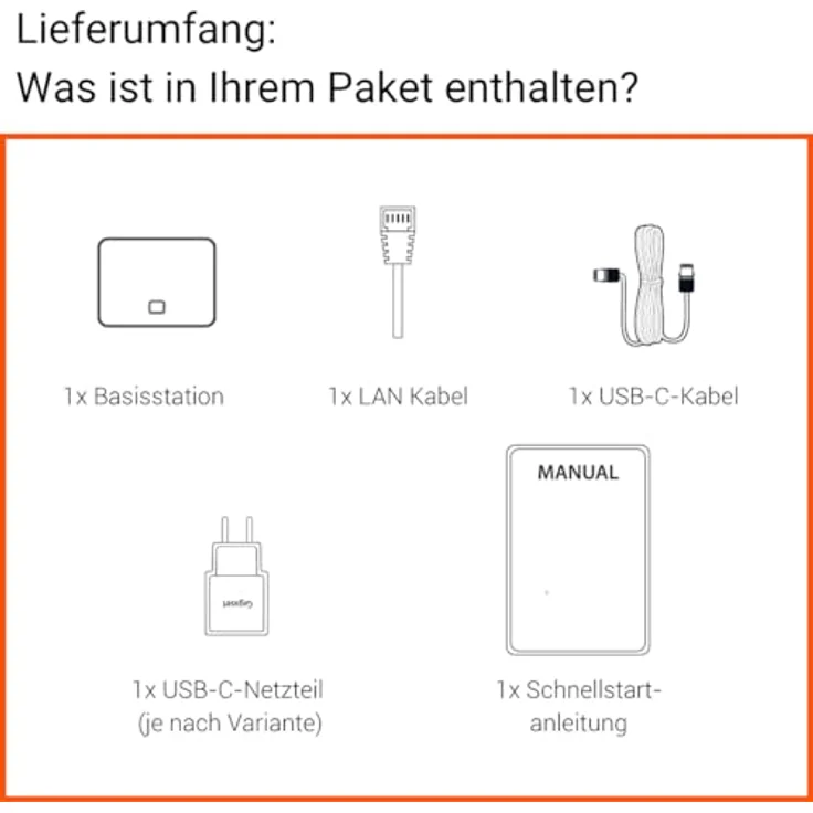 Gigaset BasicLine IP DECT Telefonbasis, HD-Sprachqualität für bis zu 6 Mobilteile, Schwarz – Bild 7