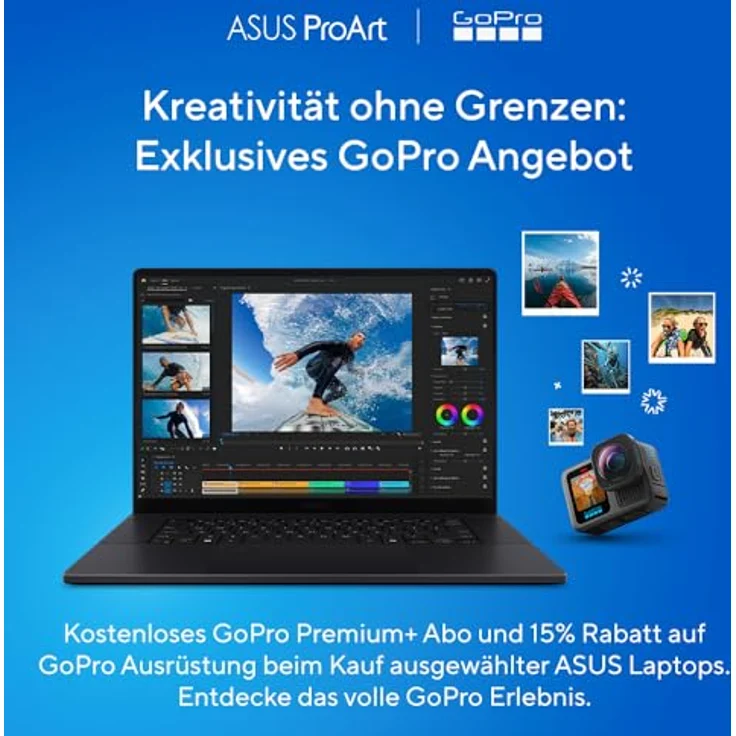 ASUS ProArt P16 H7606WX-SE008X 16" WQUXGA OLED AI Ryzen 9 HX370 64GB/2TB RTX5090 Win11 Pro – Bild 5