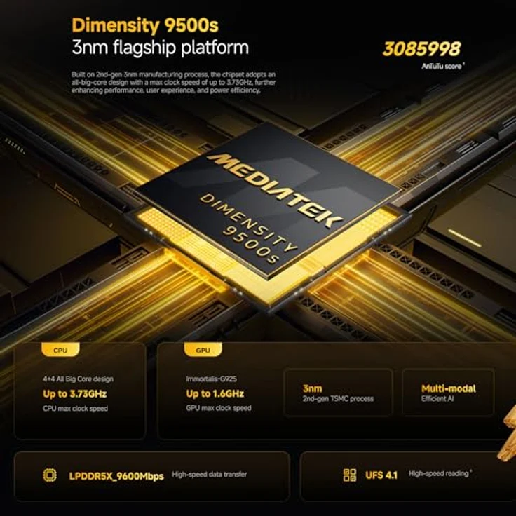 XIAOMI Poco X8 Pro Max, Smartphone mit 12 GB RAM und 256 GB Speicher, blau (ohne Netzteil) – Bild 3