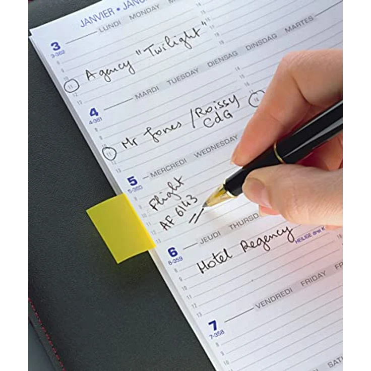 Post-it® Index Haftstreifen I680, türkis, selbsthaftend, 50 Blatt, 25,4 x 43,2 mm – Bild 5