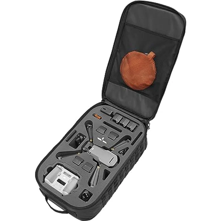 TomCase TOMcase Profi Rucksack für DJI Mavic 3 / Pro/Classic, „Ready to Fly“, viel Zubehör + “Akkus Laden im Koffer”Funktion, Schwarz – Bild 4