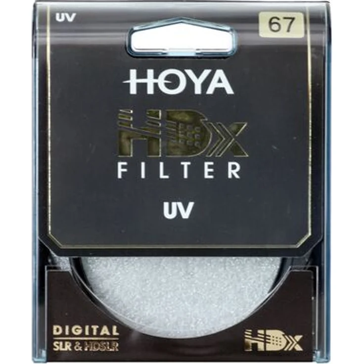 Hoya HDX UV 62mm, UV-/Schutzfilter für hervorragenden Objektivschutz und Dunstfilterung