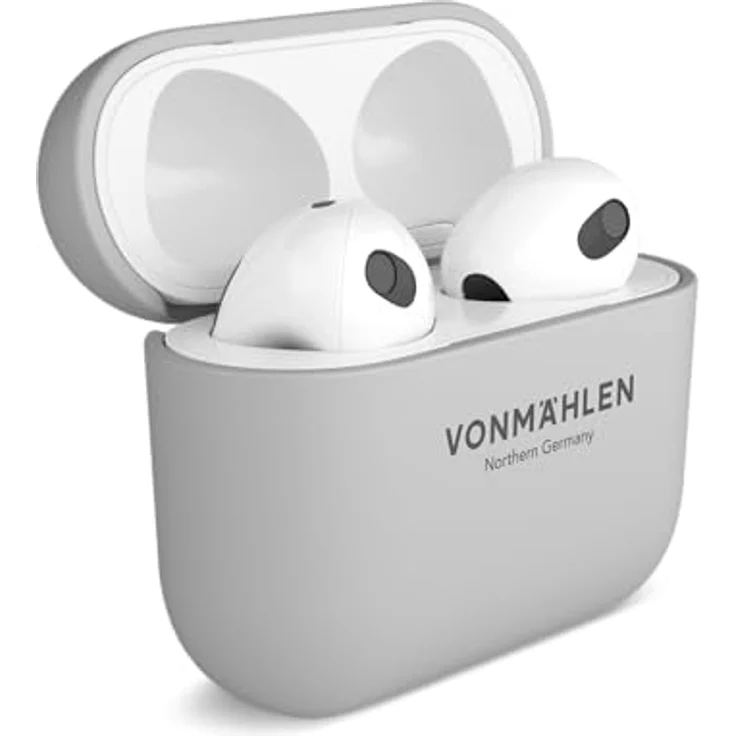 Dünne Hülle für AirPods (Hellgrau, 3. Generation) – Bild 3