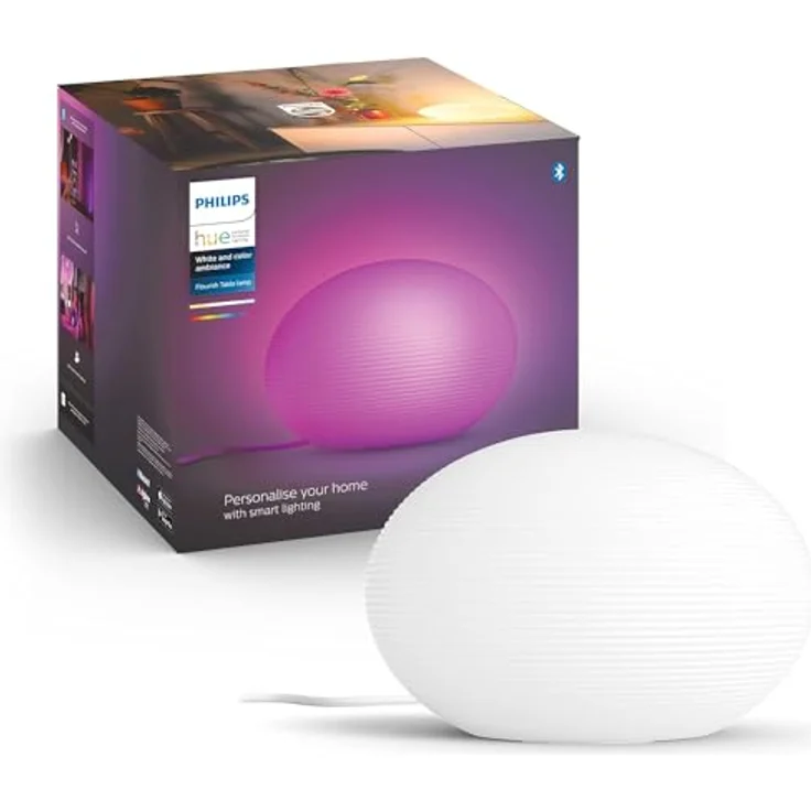 Philips Hue White und Color Ambiance Flourish Tischleuchte – Bild 2