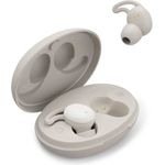 Hama Bluetooth®-Kopfhörer Spirit Calm, TWS In-Ear Schlafkopfhörer, extra leicht mit Ear-Hook, Weiß/Grau