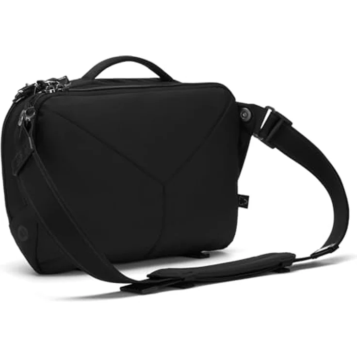 Pacsafe EXP 12 Sling, Notebook Tasche für 33,0 cm (13"), Schwarz, mit Roobar Deluxe Schließsystem und schnittfesten Materialien – Bild 5