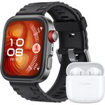 Huawei Watch Fit 4 Pro Bundle, Smartwatch mit Saphirglas, Titan-Gehäuse, EKG-Funktion und bis zu 10 Tagen Akkulaufzeit