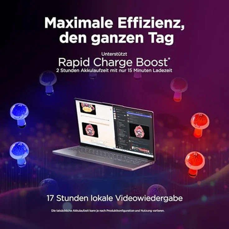 Lenovo IdeaPad Slim 3, 15.30" Notebook mit Intel Core i5-13420H, 16 GB RAM, 512 GB SSD, grau – Bild 3