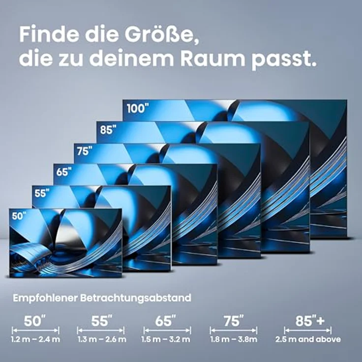 Hisense U7DSE 65'' ULED MiniLED Smart TV 4K, 165,1 cm (65"), 3840 x 2160 Pixel, WLAN, Schwarz – Bild 14