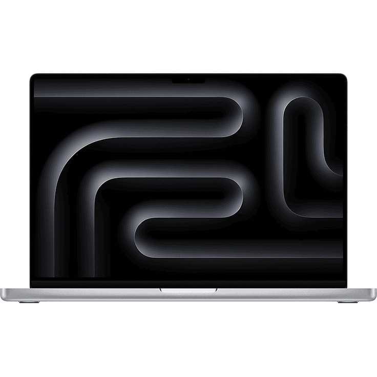 Apple MacBook Pro 16" (2024), Apple M4 Pro, 24 GB RAM, 512 GB SSD, Silber – Bild 1