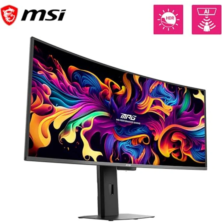 MSI MPG 341CQRDE QD-OLED X36 Gaming Monitor - 360Hz, 0,03ms GtG – Bild 3