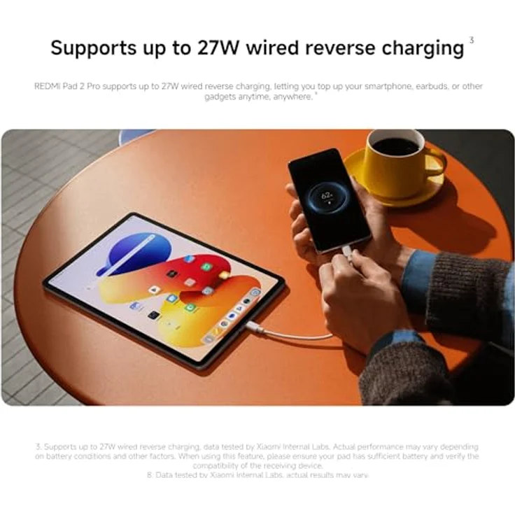 Xiaomi Redmi Pad 2 Pro, 256GB Silber Android-Tablet mit 12.1 Zoll Display, Snapdragon 7s Gen 4, Dolby Atmos – Bild 8