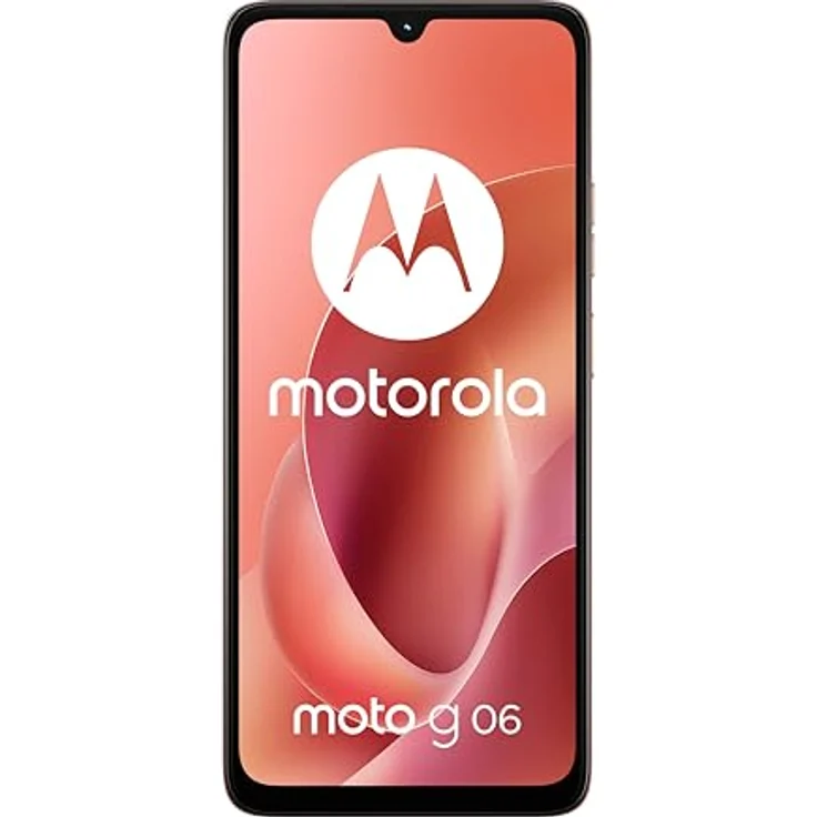 Motorola moto g06 Smartphone, 256GB, 6,88 Zoll Display, AI 50-MP Kamera, Orange, Dual-SIM, Android™ 15 – Bild 2