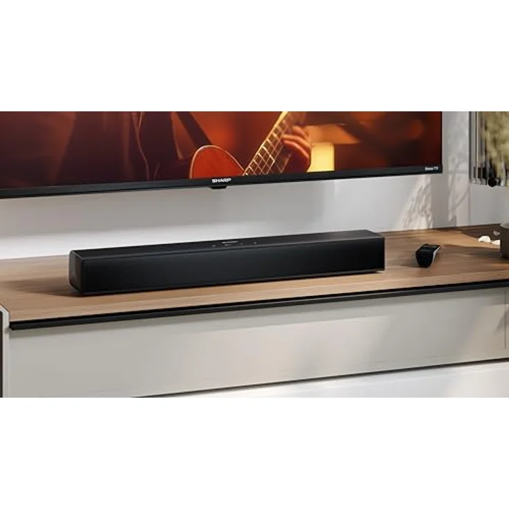Sharp HT-SB121, 2.0 Kanal Soundbar, Schwarz – Bild 10