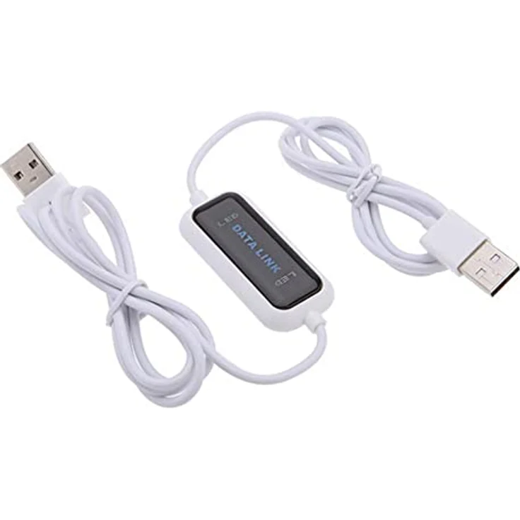 P79C Datenkabel High-Speed USB 2.0 auf USB 2.0 PC Kopie Kabel Multimedia Sync Transfer Datenübertragungskabel, PC zu PC linkkabel 160cm (Achtung: nur für Windows System) - Preisvergleich – Bild 1