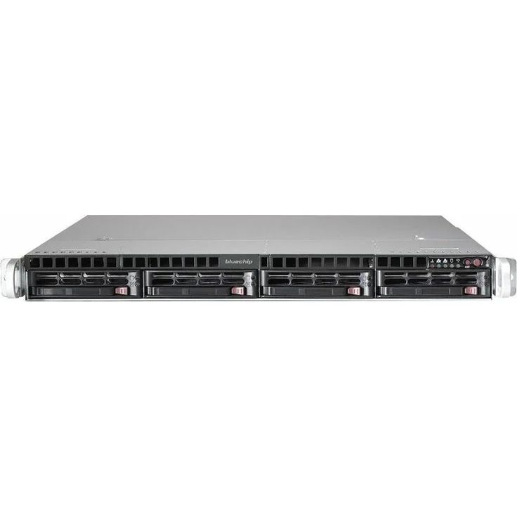 Bluechip SERVERline R31308s, Rack Server mit 32 GB RAM, ideal für kleine Unternehmen und Home Offices