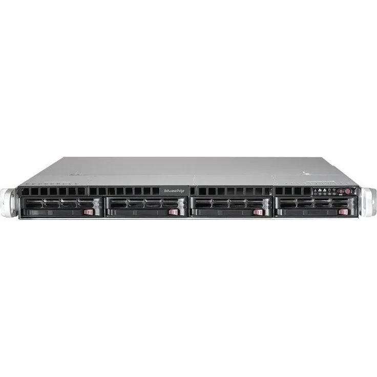 Bluechip SERVERline R31308s, Rack Server mit 32 GB RAM, ideal für kleine Unternehmen und Home Offices