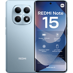 XIAOMI REDMI Note 15, Smartphone mit 128 GB Speicher, Dual SIM, Glacier Blue