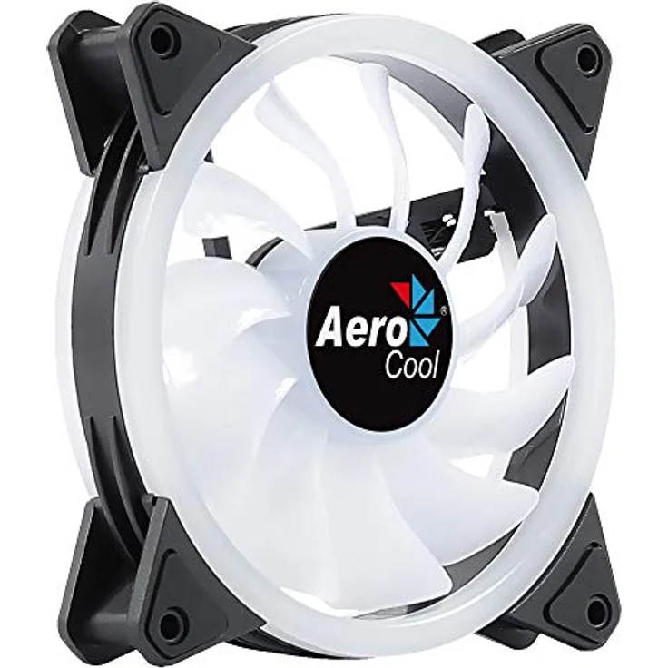 Aerocool Duo 12 Computergehäuse Ventilator 12 cm Schwarz (AEROPGSDUO12ARGB-6P) – Bild 4