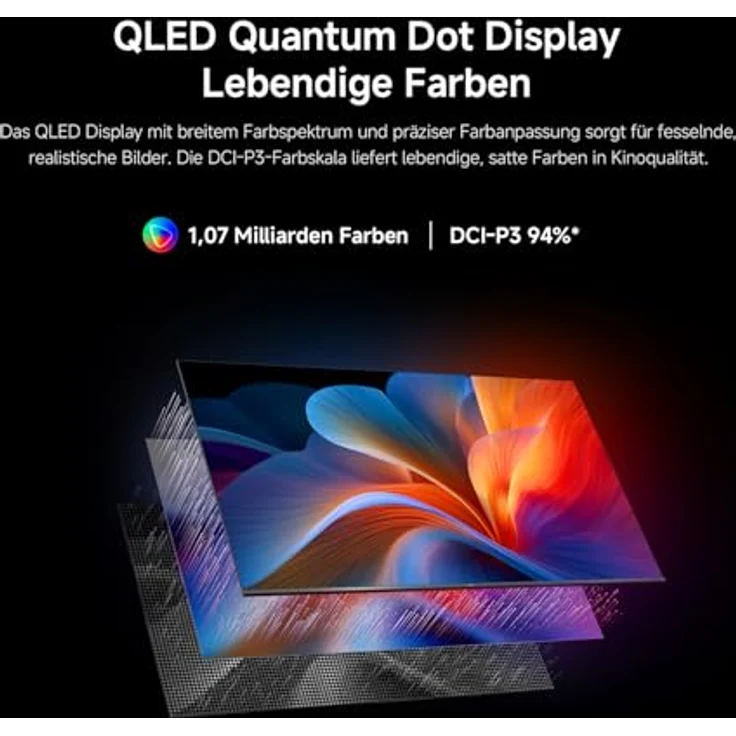Xiaomi TV F Pro 75, 4K UHD QLED Smart TV mit Fire OS8, Triple Tuner DVB-C/S/S2/T/T2, HDR10+ und Sprachsteuerung – Bild 3
