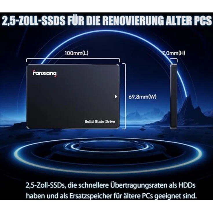 Crucial P310, 4 TB M.2 PCI Express 4.0 NVMe SSD für schnelle Datenübertragungsraten und hohe Speicherkapazität – Bild 3
