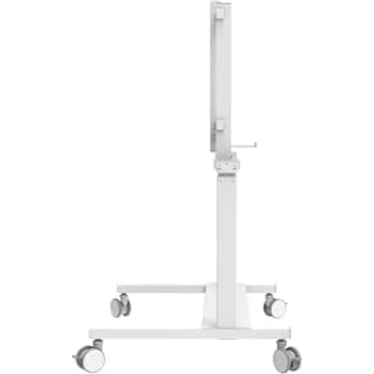celexon Display Rollwagen Pro Adjust-42100MW - Elektrische Höhenverstellung - für 42" - 100" - Traglast bis 120kg - weiß – Bild 3