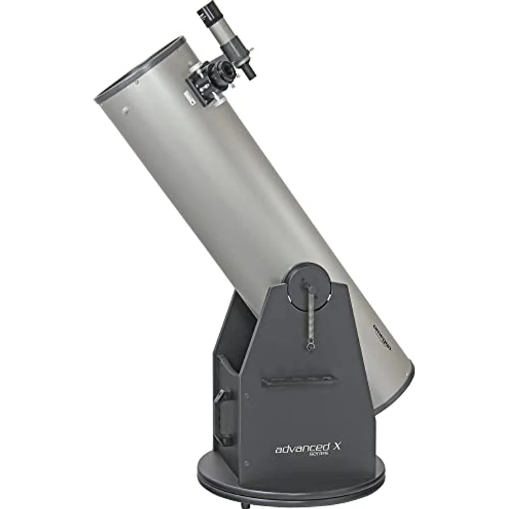Omegon Dobson Teleskop Advanced X N 254/1250, 254mm Öffnung, ideal für DeepSky-Beobachtungen, schnell einsatzbereit, hohe Bildqualität – Bild 2