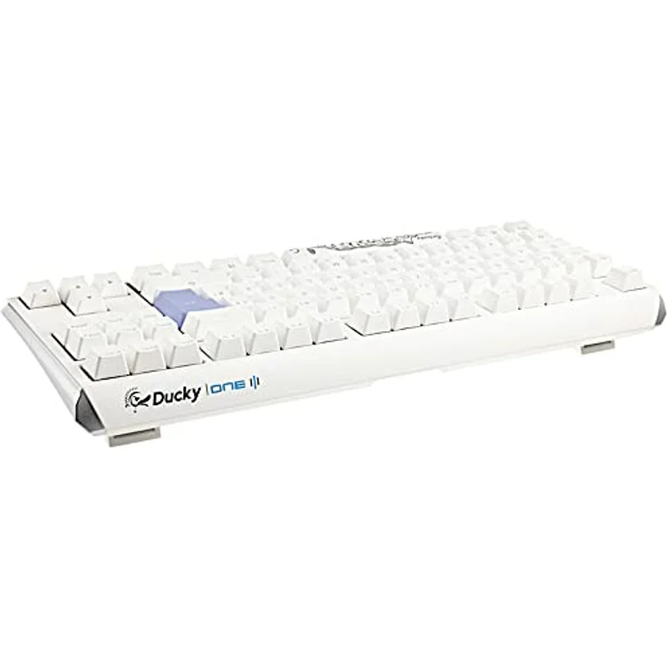 Ducky One 3 Classic Mechanische Tastatur - Mechanical Keyboard - Tastatur Gaming Mechanisch - Gaming Keyboard Mechanical - Mechanische Gaming Tastatur - TKL-Format 80% - MX-Speed-Silver – Bild 3