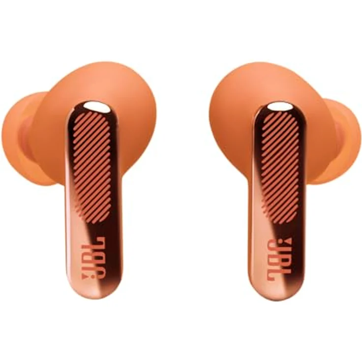 JBL Live Beam 4, Kabellose Noise-Cancelling-Ohrhörer mit Hi-Res Audio, Smart Charging Case, 48 Std. Akkulaufzeit, IP55 wasserdicht, Orange – Bild 4