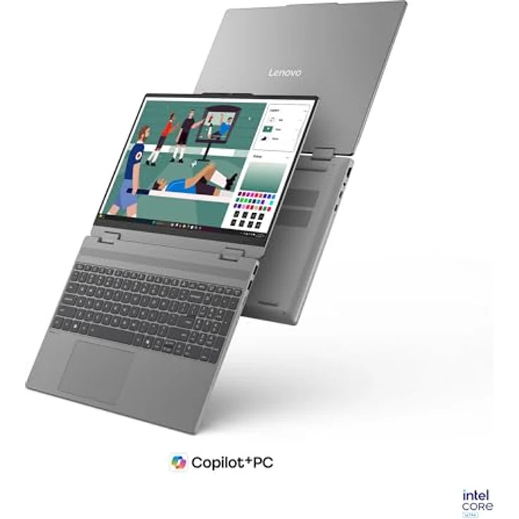 Lenovo IdeaPad 5 2in1 83UL0026GE, 15.3" WUXGA IPS, Intel Core Ultra 7 355, 16GB RAM, 1TB SSD, Windows 11, grau – Bild 16