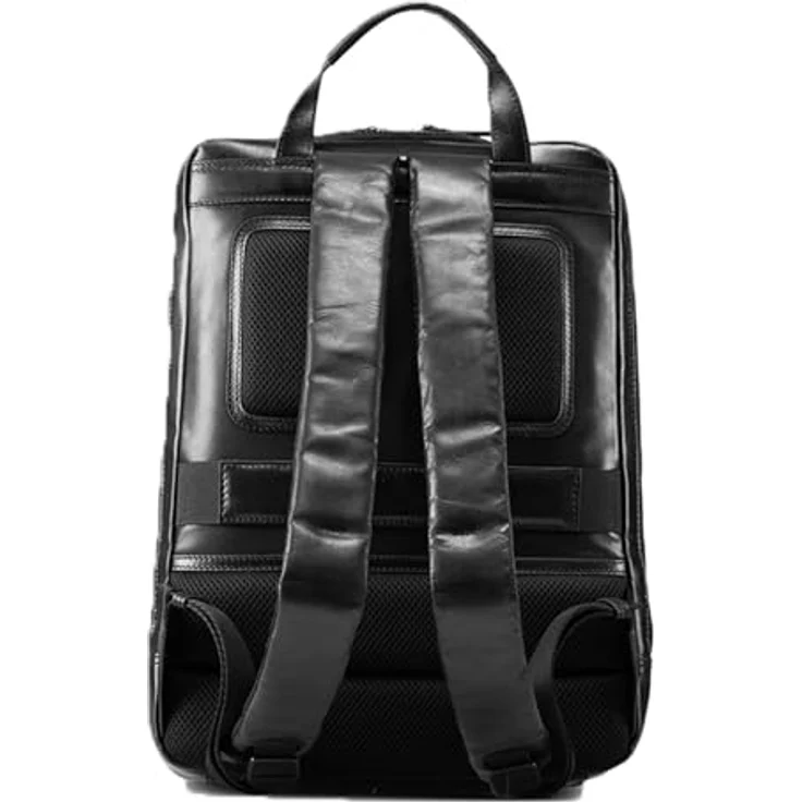 Jost Skagen Business-Rucksack, 100% Leder, 42 cm mit Laptopfach, schwarz – Bild 3