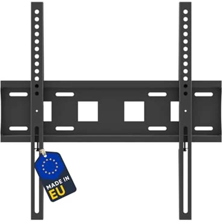 Edbak Wandhalterung, TV Halterung mit maximaler VESA 400x400 Kompatibilität, für 32-55 Zoll Bildschirme, bis zu 15kg, in modernem Design
