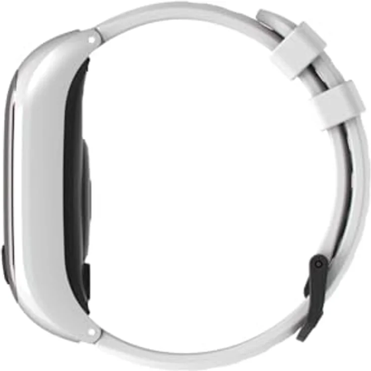 James B8 Smartwatch, mit weißem Silikonarmband, 18mm, Notruffunktion, 4G, Gesundheitsmonitoring – Bild 2