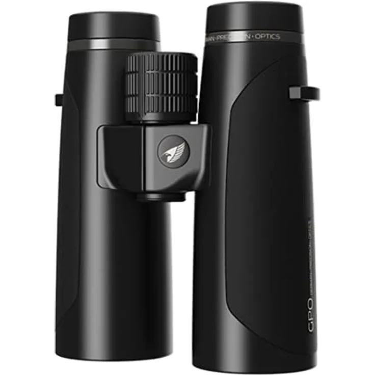 German Precision Optics GPO B600 Fernglas, 8 x 42 mm, schwarz - Gutes Preis-Leistungs-Verhältnis, Einfach zu bedienen