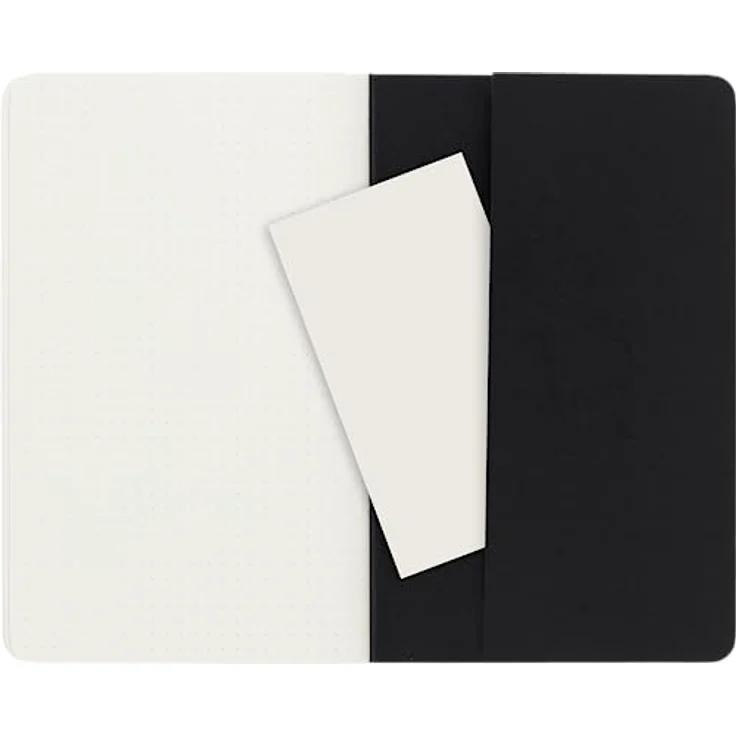 Moleskine Cahier Large/A5 Notizbuch, 3er Set mit Punktraster, Kartoneinband und 16 heraustrennbaren Seiten – Bild 5