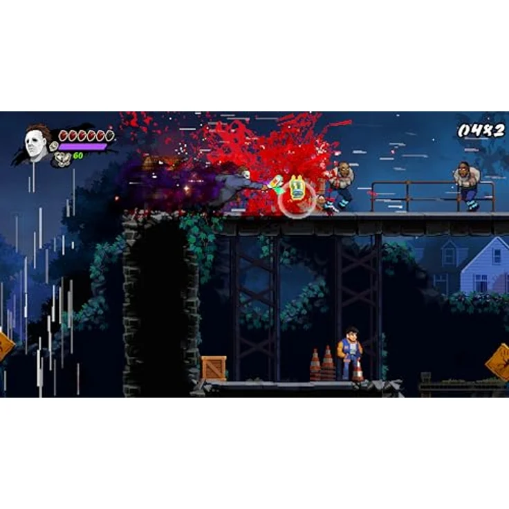 Nighthawk Halloween & Ash vs Evil Dead - RetroRealms Double Feature PS5-Games - 16-Bit-Pixelart-Grafik und geisterhaft-nostalgischer Soundtrack, inkl. Einzelhandel-Bonus – Bild 4