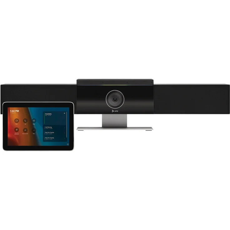 POLY Microsoft Teams Room Base Kit HP Mini PC with GC8 10m USB cable (ABB) - Videokonferenzsystem mit Intel Core i7 Prozessor, Schwarz