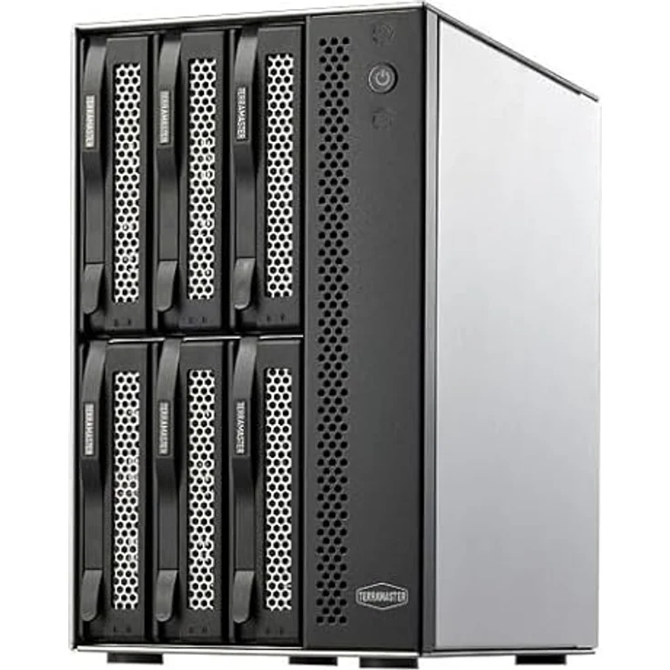 TerraMaster D6-320 6bay Gehäuse, USB3.2, Diskless, Schwarz – Bild 3