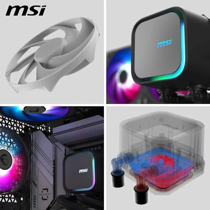 MSI Computers, Mag Coreliquid A13 360 - Wasserkühlung – Bild 4