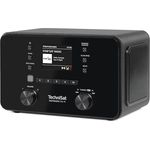 TechniSat DIGITRADIO 550 IR - Stereo Internetradio (DAB+, UKW, WLAN, Bluetooth, App-Steuerung, Wecker), schwarz