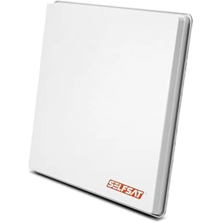 Selfsat H50SCR Unicable Antenne mit 2 Legacy Ausgängen für 6 Teilnehmer, flaches Design, SCR-LNB kompatibel zu EN50494